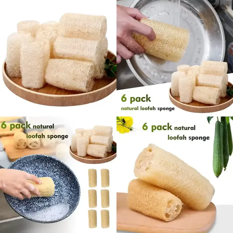 Eco Sponge - Cepillo de Luffa Natural para Lavar