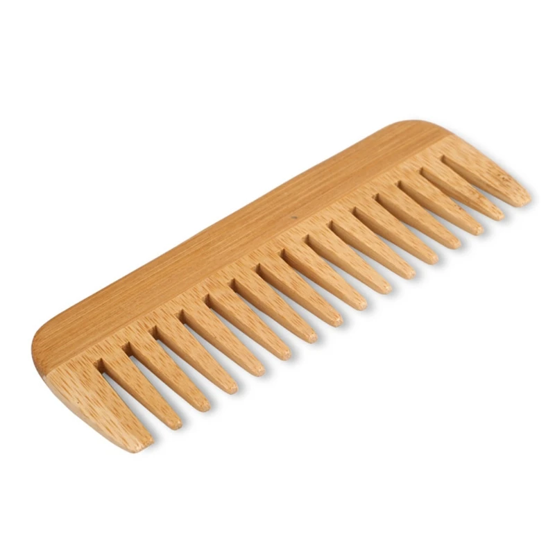 Peine de dientes anchos de bam - Bamboo Toothbrush reseña y precio