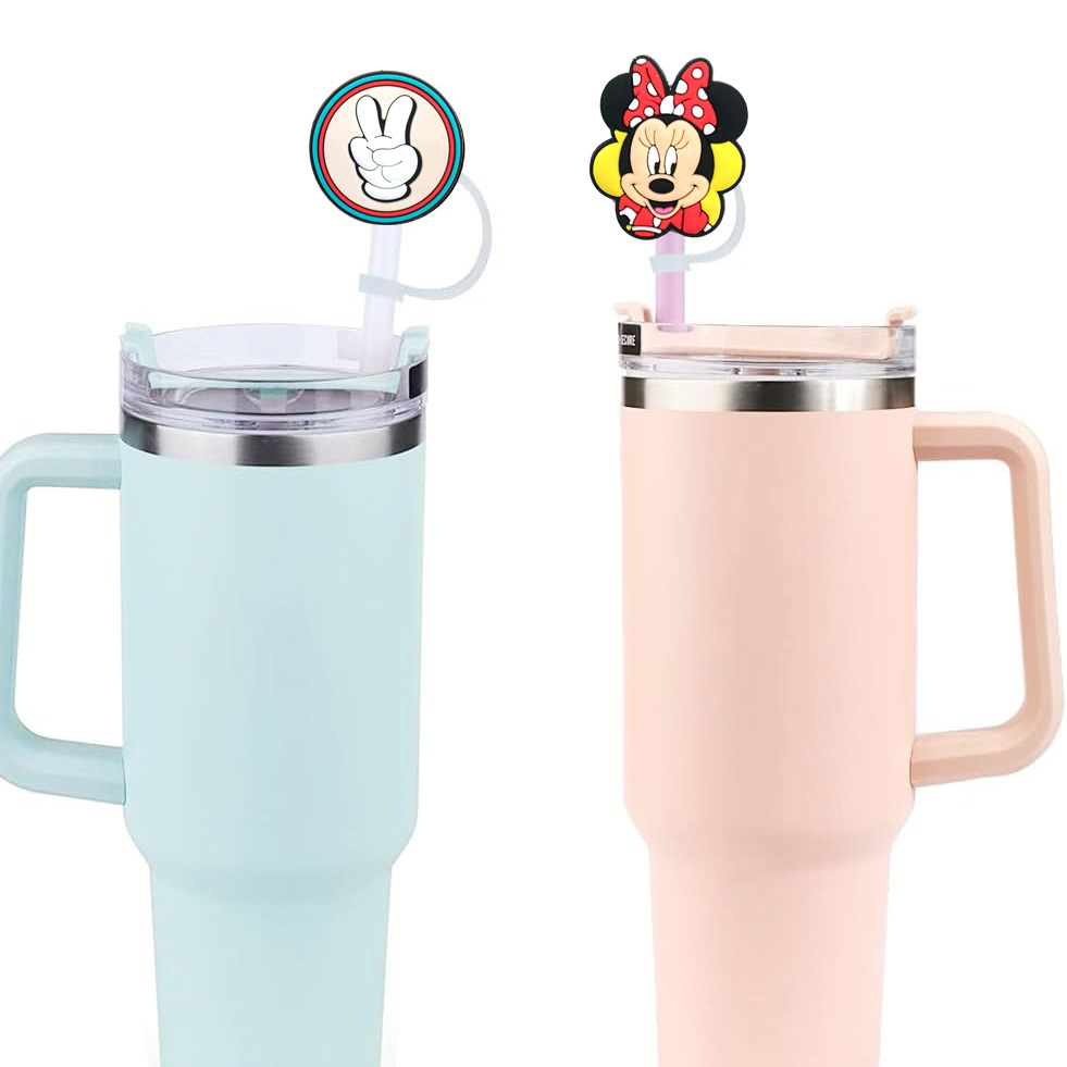 12 piezas de tapas de silicona - Reusable Straw reseña y precio