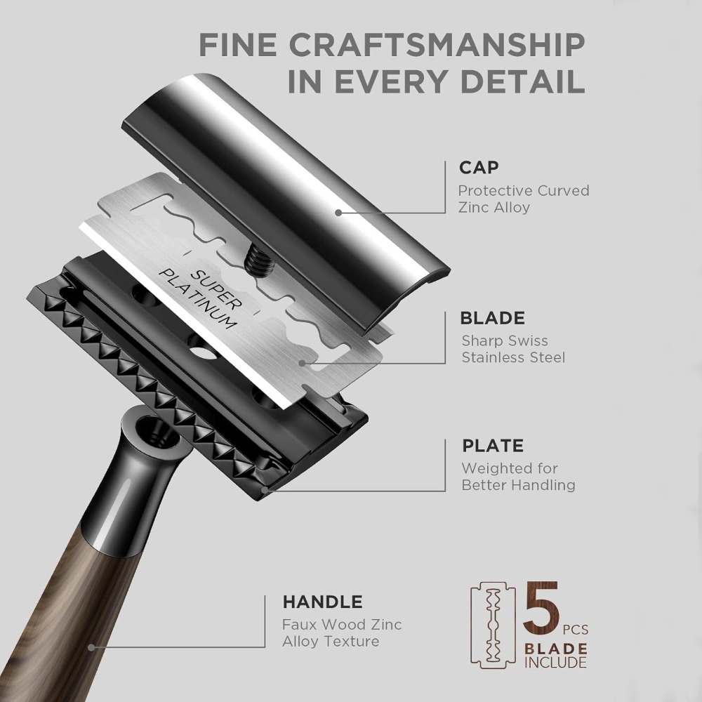 Maquinilla de Afeitar Profesio - Safety Razor Handle reseña y precio
