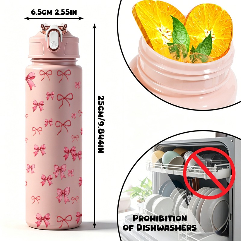 Botella de agua reutilizable,  - Reusable Straw reseña y precio