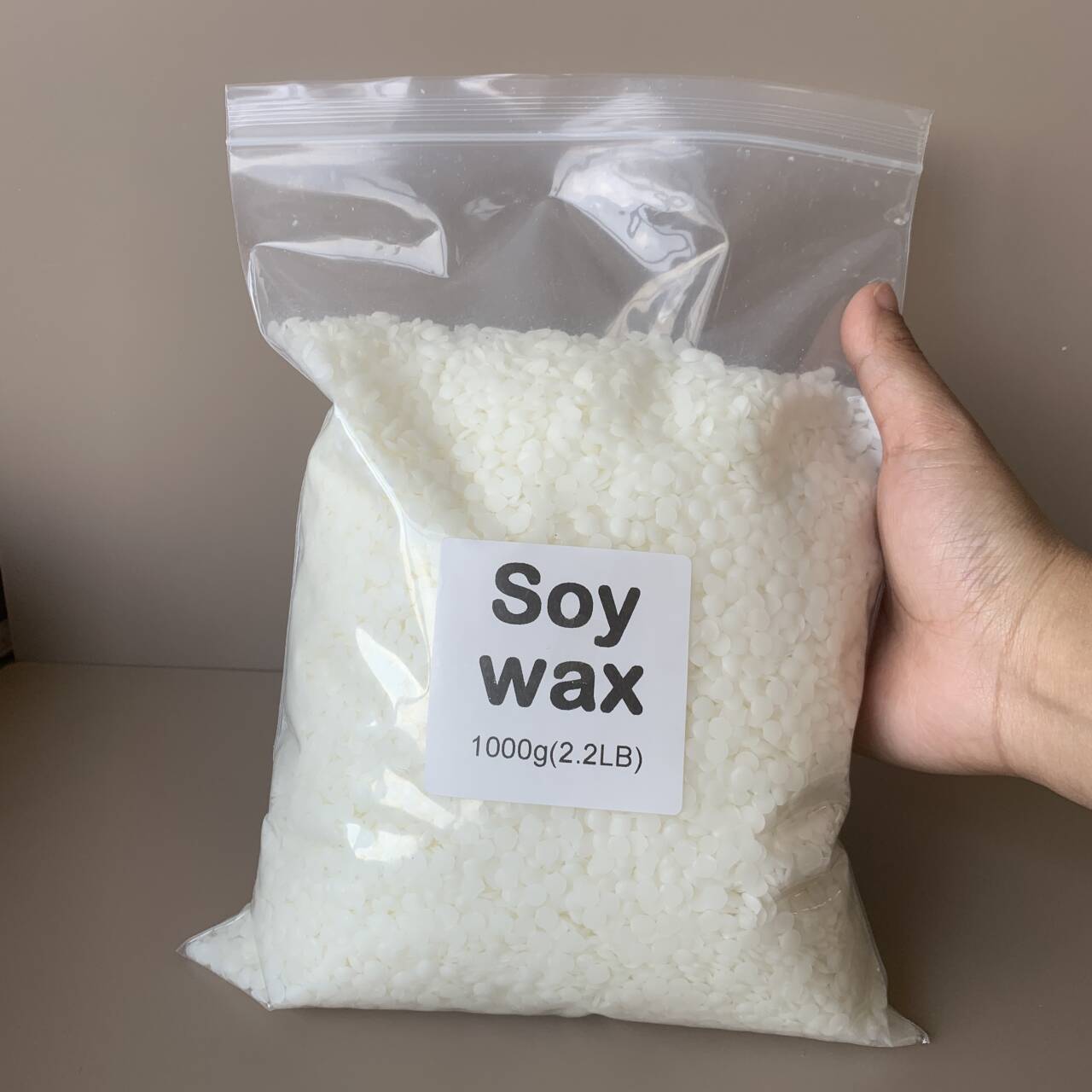 50g-1000g Cera de Soja 100% Na - Beeswax Wrap reseña y precio