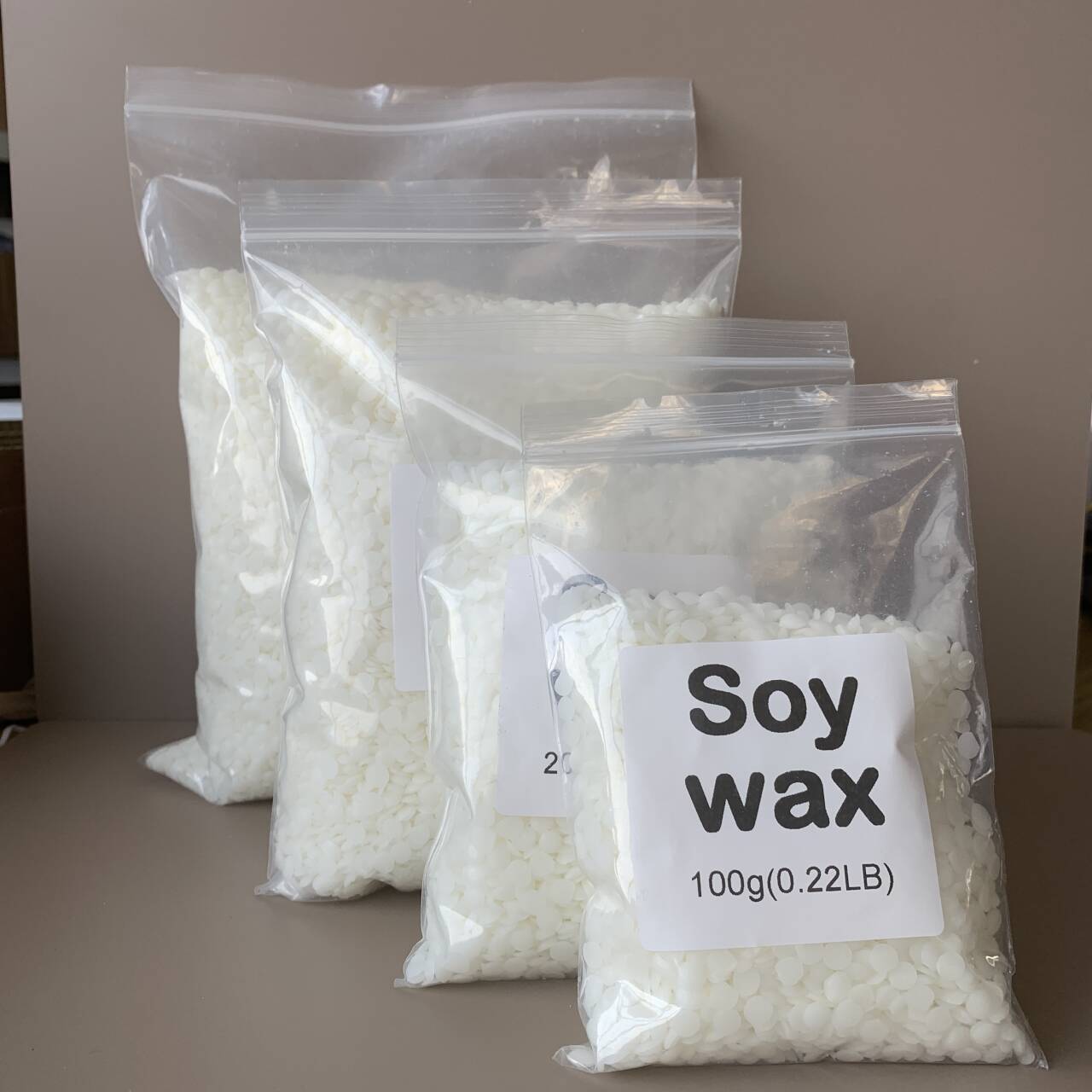 50g-1000g Cera de Soja 100% Na - Beeswax Wrap reseña y precio