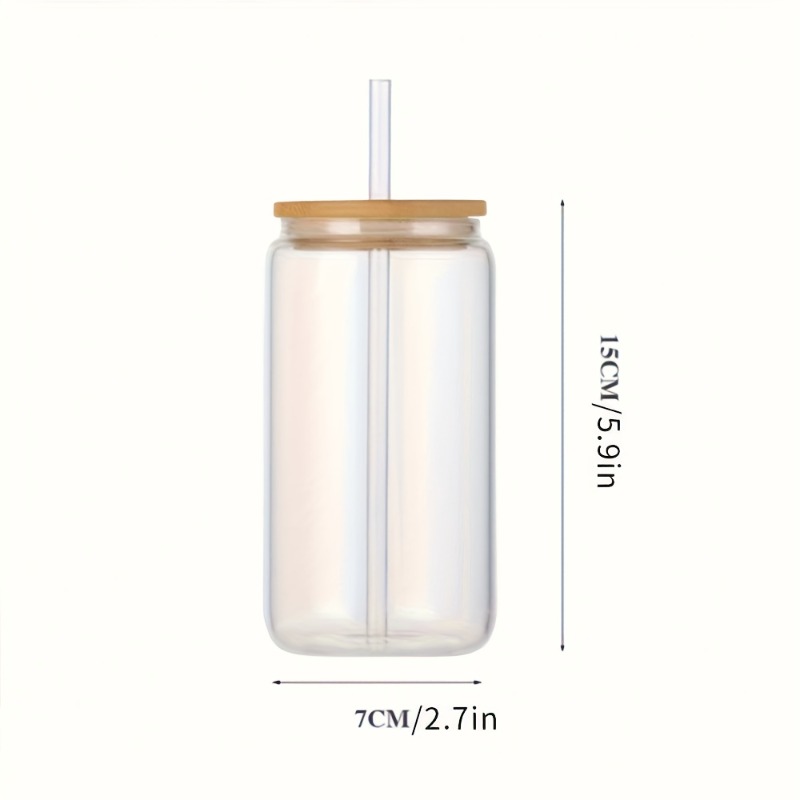 Taza de cristal personalizada  - Reusable Straw reseña y precio