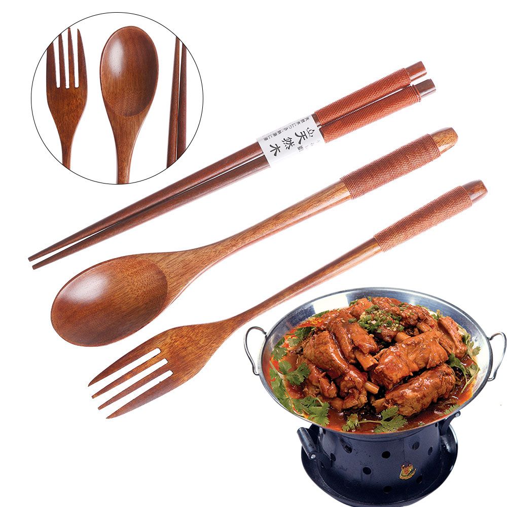 Juego de cubiertos de estilo j - Bamboo Cutlery reseña y precio
