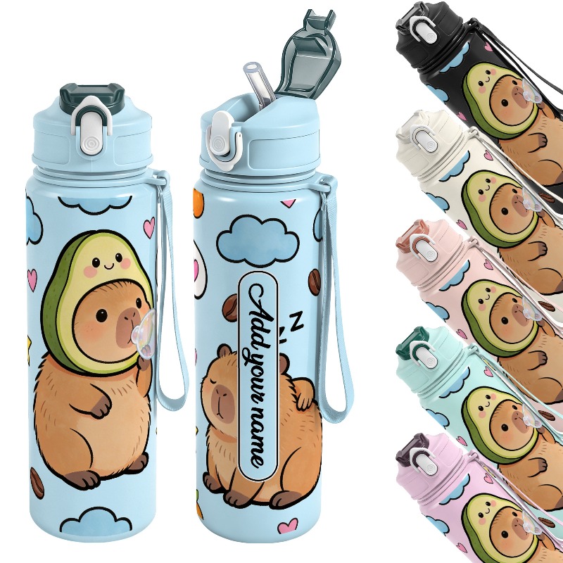 Botella de agua deportiva reut - Reusable Straw reseña y precio