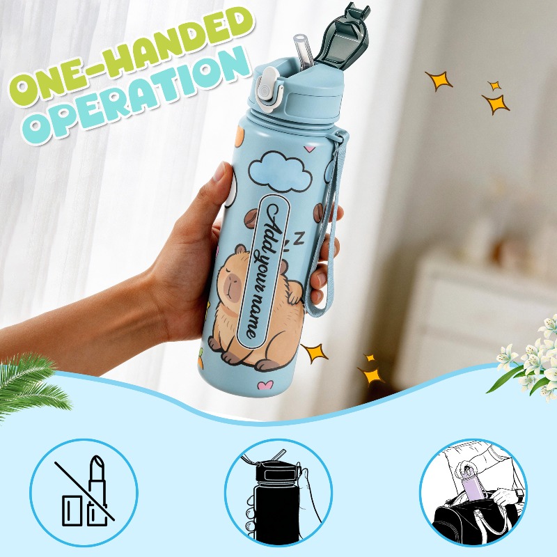 Botella de agua deportiva reut - Reusable Straw reseña y precio