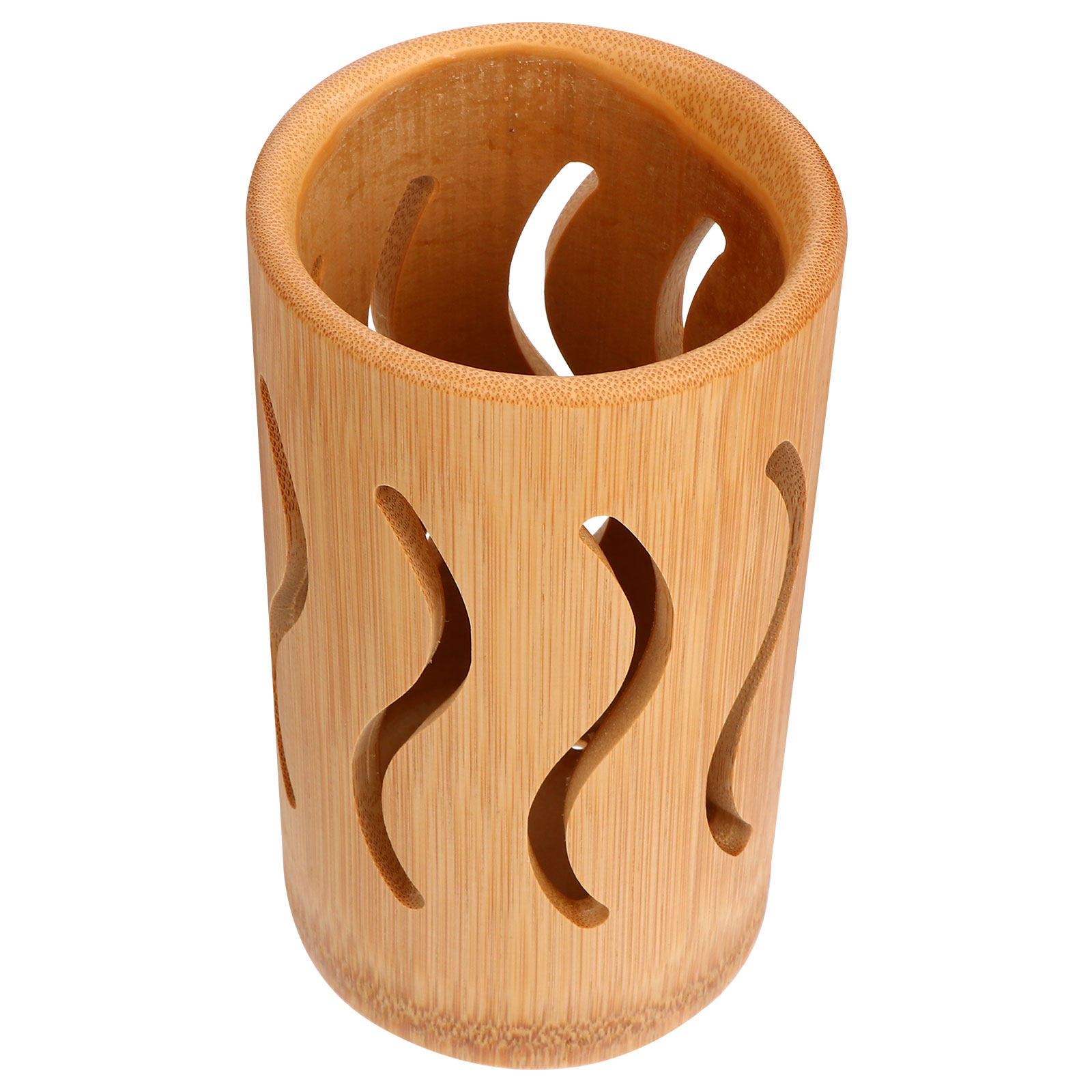 Organizador de utensilios de c - Bamboo Cutlery reseña y precio