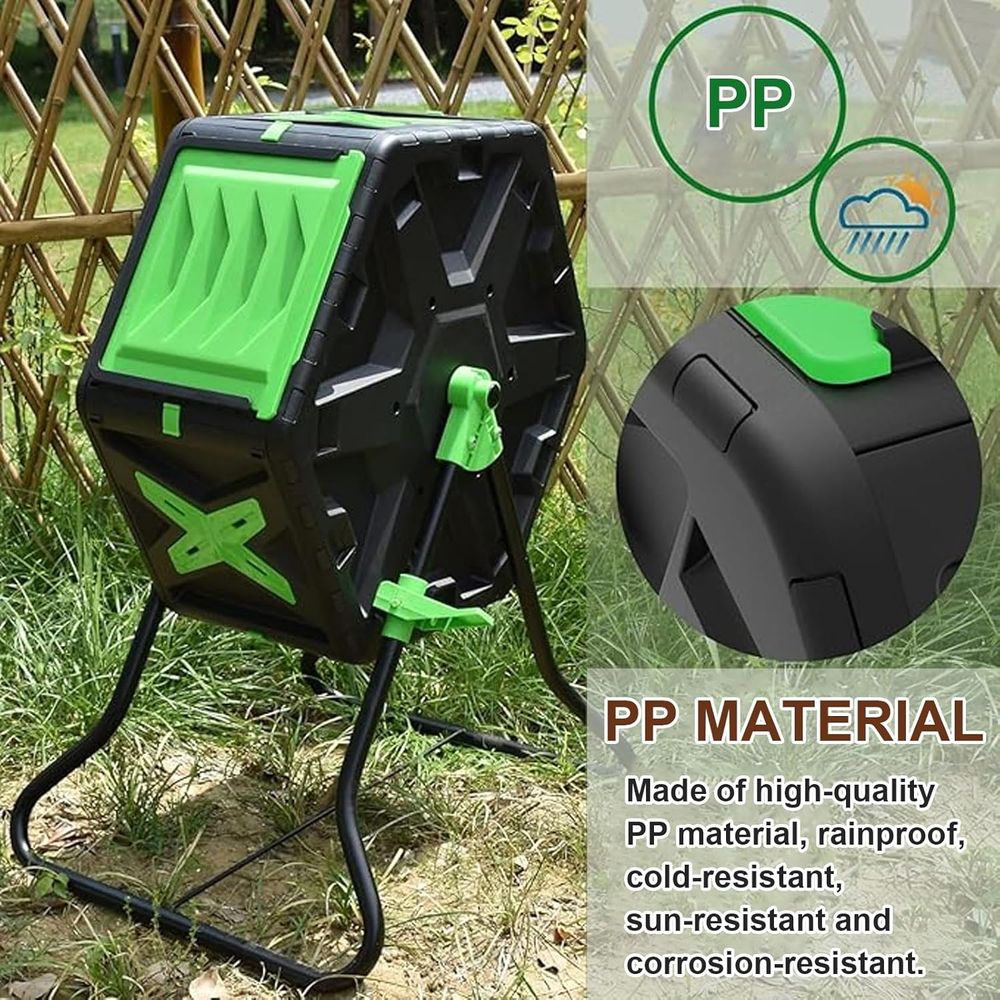 Vaso compuesto para exteriores - Compost Bin reseña y precio